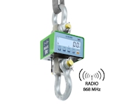 Crane scale Dini Argeo MCWN-RF radio transmission