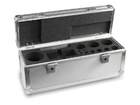 Cutie din aluminiu pentru set greutati etalon